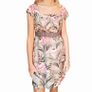 Anthropologie 'Twilight Garden' floral silk dress Image 2