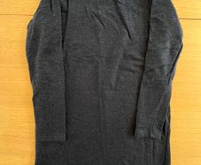 Patagonia Womens Mount Sterling Organic Cotton French Terry Dress Blue M