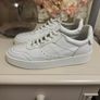 Zara leather trainers Image 3