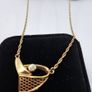 Vintage 9ct yellow gold necklace Image 3