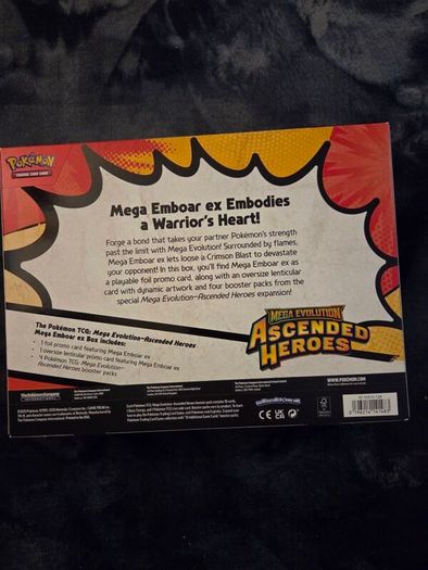 Pokemom ascended heroes Mega EX Boxes