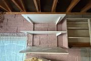 2 x wall mounted Shelving system