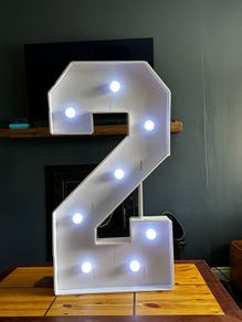 Number 2 light (battery operated)