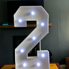 Number 2 light (battery operated)