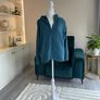 Ladies Teal Green Full Zip Through Hoodie from Dunnes Stores Image 7