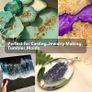 Clear Epoxy Resin Kit High Gloss Casting and Coating Bubbles Free Art Resin for River Table Tops, Jewelry Making Projects, DIY Crafts, Tumblers, Molds, Art Painting Image 3