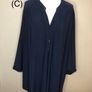 Yours heavy navy blouse (size 30) Image 8