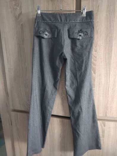 elegant grey trousers size 36