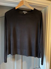 PENNEYS Black crew jumper size 10/12