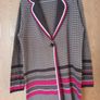 Betty Barclay Long  Cardigan.  S. 14. Image 2