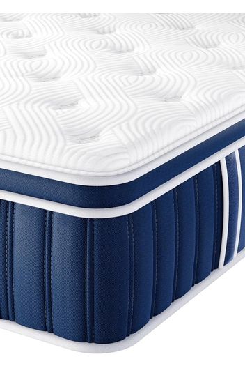 4FT6 Double Mattress, 10.6 Inch Memory Foam Sprung