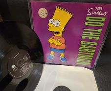 Do The Bartman Simpsons 12 inch Vinyl Record 1990 with Hype Label
