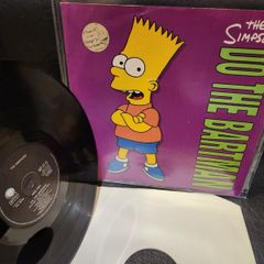 Do The Bartman Simpsons 12 inch Vinyl Record 1990 with Hype Label