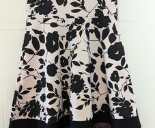 beautiful floral dress from Quiz.