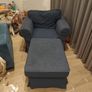 IKEA armchair and footstool Image 4