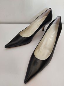 Ladies real leather shoes heels Roberto Gonzalez Spanish leather size 40 uk 6.5 SALE