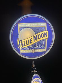 Blue Moon Beer Tap