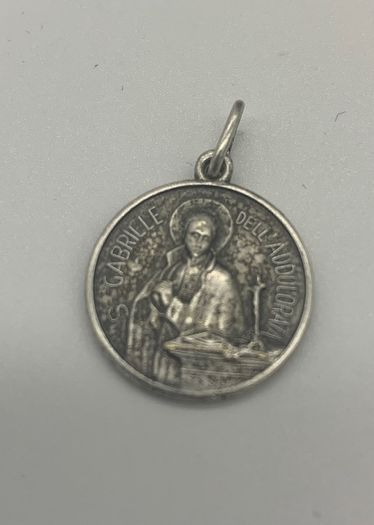 Antique French Religious Medal