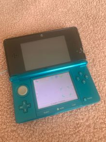 nintendo 3ds aqua blue