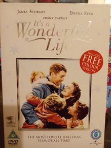 It's A Wonderful Life new and sealed Dvd Colour & Black and White versions James Stewart Christmas classic