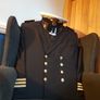 Queen Anne wingback chair / Quirky Ships Commander's uniform. Image 4
