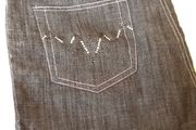 3/4 length park denim pants