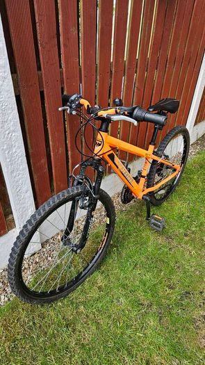 24 Inch Team Mx Mountain Bike Orange