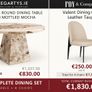 Dining table and chairs Image 10