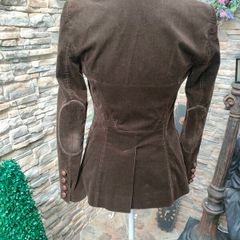 Vintage Valentino Roma brown corduroy blazer size XS or S Postage included