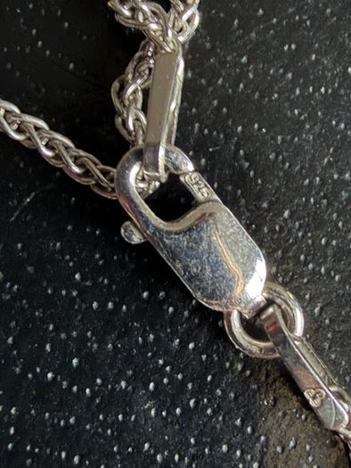 silver necklace