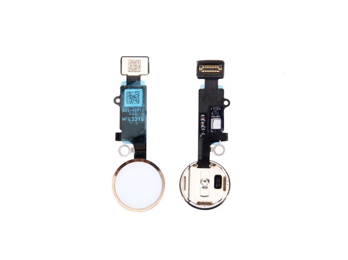 For iPhone 7 / iPhone 7 Plus Home Button Fingerprint Touch ID Flex Cable Gold - FHT08IPHB