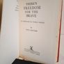 There's Freedom for the Brave: An Approach to World Order by Paul McGuire (RB204) Image 2