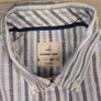 Johnnie O Button Down Striped Shirt Mens Medium Image 4