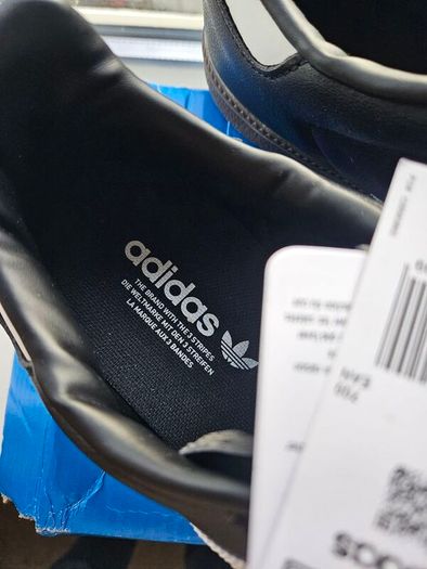 Adidas Samba Black, White UK 10.5