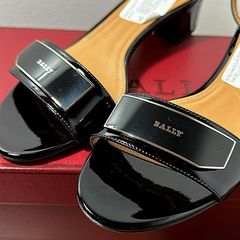 Bally Leather Women Sandals Heels EU36.5/UK3