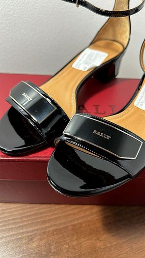 Bally Leather Women Sandals Heels EU36.5/UK3