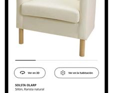Ikea Cream Tub Chair in Great Condition
