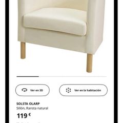 Ikea Cream Tub Chair in Great Condition