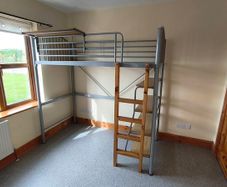 Bunk Bed Metal Frame with Matress