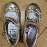 Golden Mary Jane shoes UK 7 / EUR 24 Image 2