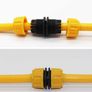 6 pack Hose Repair Connector, Quick Fix Extend Connector for 1/2" Graden Hose Pipe (Yellow) Image 3