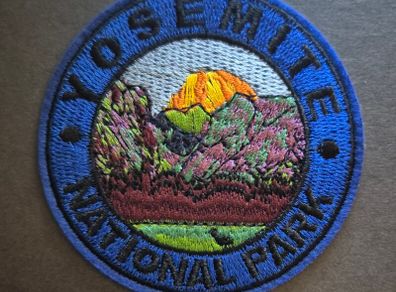 Yosemite national park, cloth patch.