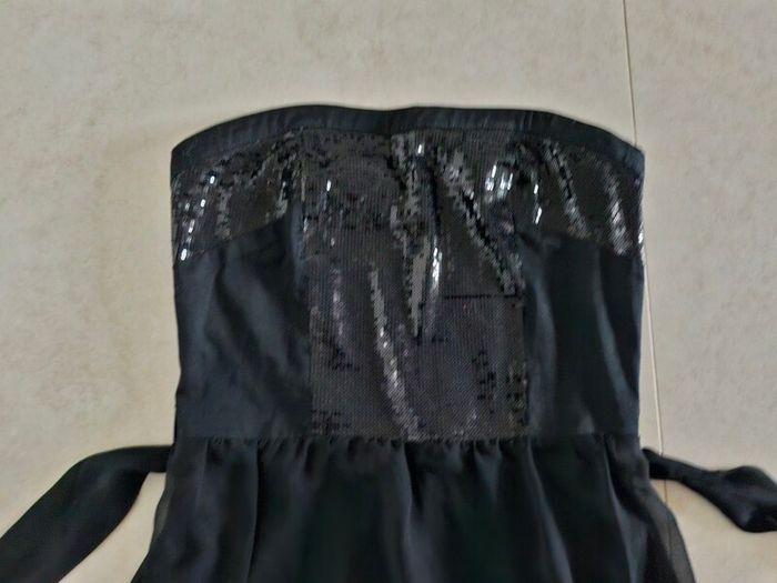 House Mini Dress / Long top black size M/L
