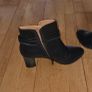 Lady Black Leather Ankle Boots PIKOLINOS Image 4