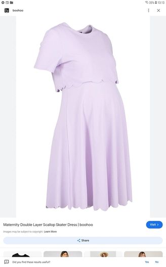 boohoo maternity dress