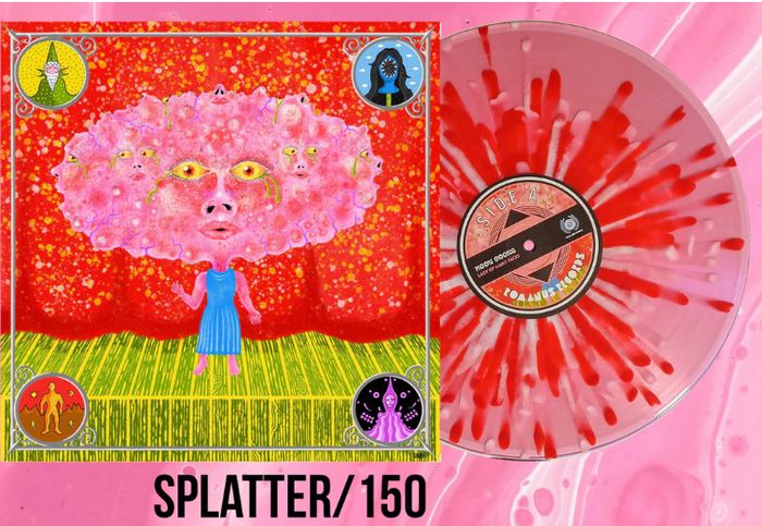 MOON GOONS Lady Of Many Faces RARE Splatter Vinyl LP Limited 150 Psychedelic Rock Collector Free viewing