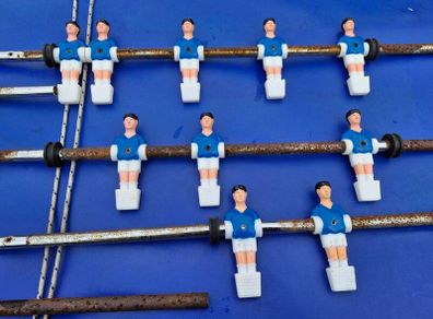 Vintage Table Football Figures.