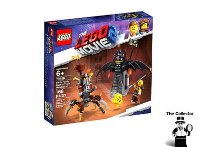 LEGO Battle-Ready Batman and Metalbeard Lego Movie 2 Set 70836 Brand New Sealed