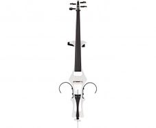 Gear4music White Electric Cello 4/4 Barely Used