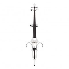 Gear4music White Electric Cello 4/4 Barely Used